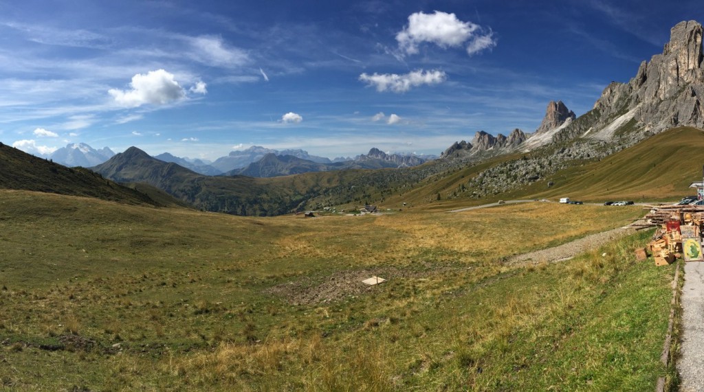 Panorama Passo Giau