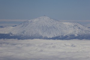 Teide im Schnee