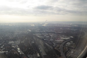 Hamburg beim Abflug